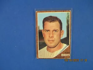Robin Roberts 1962 Topps Baseball #243 bueno - Imagen 1 de 2