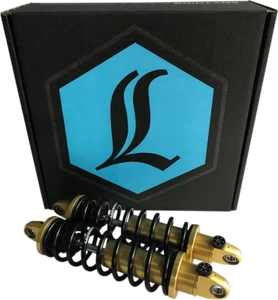 Legend Revo-A Gold 14" Heavy-Duty Adjustable Rear Shocks 1991-2017 Dyna 13101783 - Bild 1 von 1