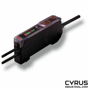 Omron E3X-NA41 Amplifier with potentiometer, IP50, PNP output, 2m cable - Picture 1 of 1