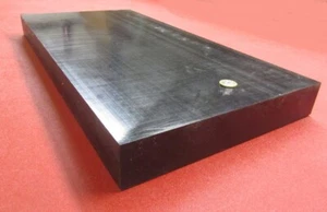 Tivar UHMW PE Black Sheet 2.00" Thick x 12" Wide x 24" Length - Picture 1 of 7