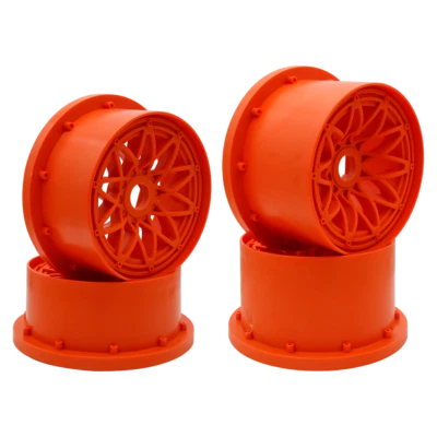 Front Rear Nylon 20 Spokes 24mm Hex Wheel Rims For RC 1/5 HPI Rovan Baja 5B SS - Image 1 of 4