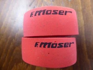 Vintage NOS Francesco Moser Red Black Cork Style Bar Tape RARE - Picture 1 of 3