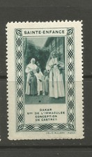 France/Sainte Enfance poster stamp/label (Dakar)