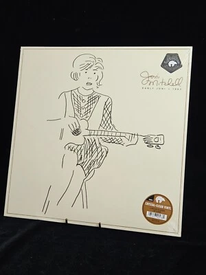 *Sealed* Early Joni 1963 Vinyl Record LP by Mitchell Joni Clear Limited Edition - Image 1 of 4