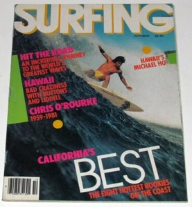 Vintage 1981 Surfing Magazine Pullout Poster Vol17#10 Mint Special Photo Ed.  - Bild 1 von 5