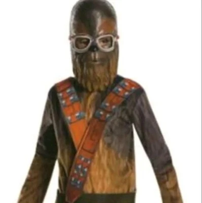 CHEWBACCA Star Wars Halloween Disfraz Disney Mono Máscara Gafas PEQUEÑO 4-6 Nuevo con etiquetas Foto 1 de 4
