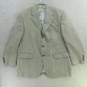 Ralph Lauren Sport Jacket Coat Blazer Mens 42S Gray Silk Wool Three Button - Picture 1 of 11