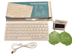 281 Wireless Bluetooth 3.0 Mini Keyboard for IOS Android Windows - Afbeelding 1 van 2