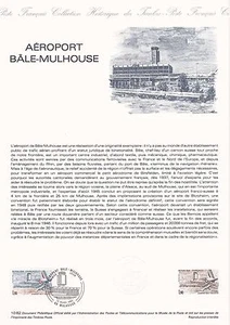 Document Philatélique 1er Jour : 10 1982 - Aéroport Bâle-Mulhouse - Picture 1 of 1
