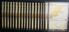 18x Plains x18 (232) MTG Magic 2013 (M13) MP  Played See Detailed Pictures