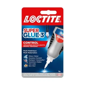 Sekundenkleber Loctite Super Glue 3 Control Stark Alleskleber Henkel 3g 1-12 Stk - Bild 1 von 9