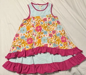 Matilda Jane Fun in the Sun Dress Girls EUC Brilliant Daydream Size 10 - Picture 1 of 2