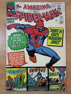 The Amazing Spider-Man #38 6.5 FN+ (1966) 🔑 Final Ditko Issue 2nd Mary Jane Cam - Image 1 of 4