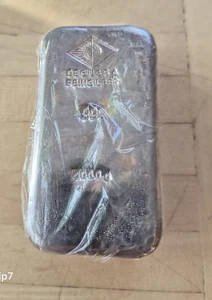 Degussa Silberbarren 1kg, 999 Feinsilber - Bild 1 von 1
