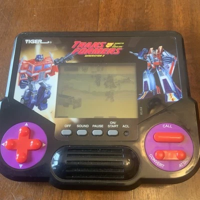 Videojuego portátil Hasbro Tiger Electronics The Transformers Generación 2 funciona Foto 1 de 4