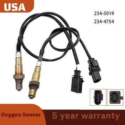 Sensor de oxígeno O2 2 piezas para Audi A4 Allroad A5 Quattro A6 Q5 2011-2018 2,0 L Turbo Foto 1 de 4