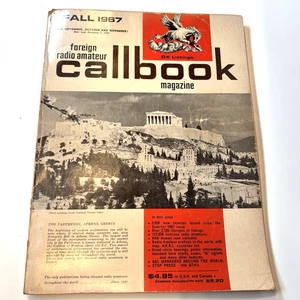 Fall 1967 DX Listings Foreign Radio Amateur Callbook Magazine Ham International - Picture 1 of 24