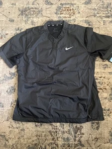 Nike Stock Kurzarm leichte Windjacke Damen M schwarz AV6696 Softball - Bild 1 von 6