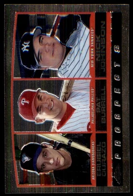 Pat Burrell / Erubiel Durazo / Nick Johnson 4000 2000 Topps #204 MLB READ - Image 1 of 2