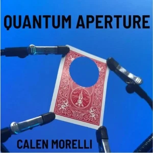 QUANTUM APERTURE – Moving Hole Magic Trick Visual Card Illusion Gimmick - Picture 1 of 3