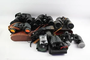 Assorted Vintage Binoculars of Various Brands and Magnifications Job Lot - Picture 1 of 6