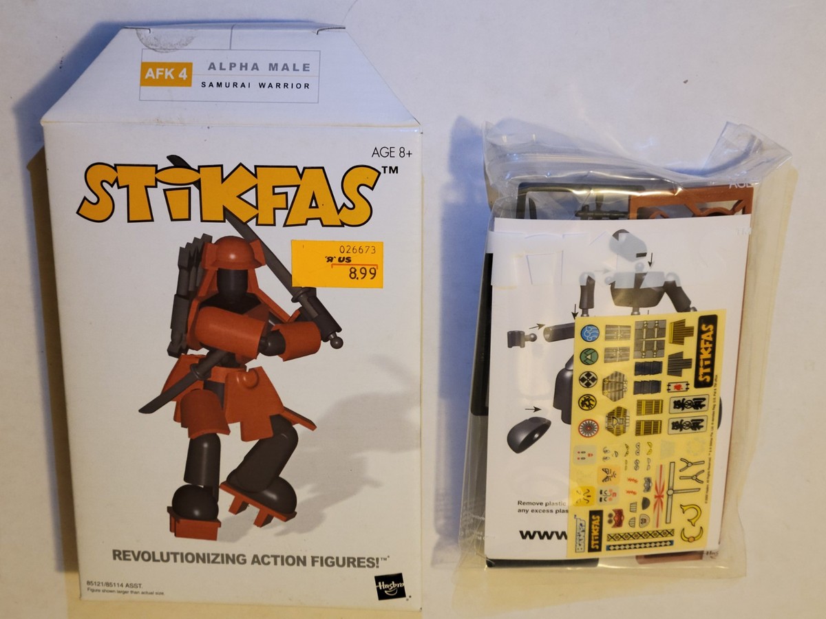 STIKFAS AFK46R アクションフィギュア VIKING G2 GAMMA MALE STIKFAS Action Figure Kit AFK54R 2005