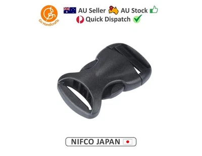 NIFCO 2/pk Plastic Buckle Quick Release Side Clip 10/12/15/20/25/30/38mm YSR - image 1 of 4