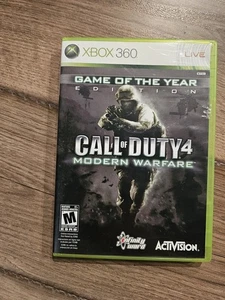 Call Of Duty 4 Modern Warfare COD (Microsoft Xbox 360, 2007) CIB - Imagen 1 de 6