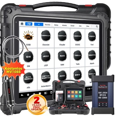 Autel MaxiSys Ultra Lite Professional Diagnostic Tool ECU Programming Coding + MV108S - Image 1 of 4