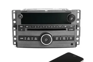 Entrée auxiliaire lecteur CD Chevrolet HHR AMFM 2006-07 avec mise à niveau Bluetooth 15812373 - Photo 1/5