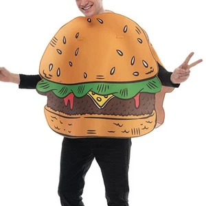 Hamburger Costume Food Costume for Birthday Theater, Stage Carnival - Picture 1 of 7