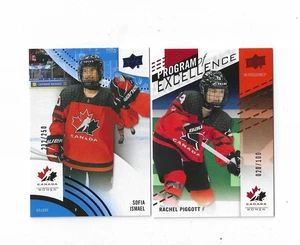 2025 Team Canada Juniors Exclisives Rachel Piggott/100 see description - Picture 1 of 1
