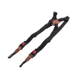 Adjustment Strap Neck Strap Belt DSLR Camera Double Dual Sling - Picture 1 of 3