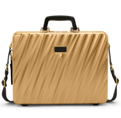 Tumi 19 Degree Aluminum Briefcase Bullion Gold - Image 1 of 4