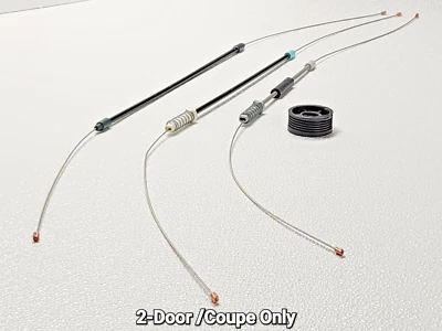 Kit de reconstrucción de cable regulador de ventana para Nissan Altima Coupe 2007-2012 2 puertas diestro - diestro Foto 1 de 3