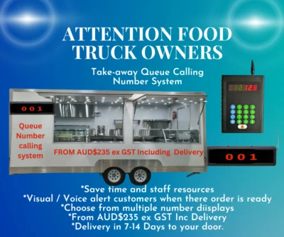 Food Truck Food Trailer Queue calling system - image 1 of 4