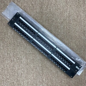 Tripp Lite 48-Port Cat6 Patch Panel 110 Punch Down RJ45 2U Rack Mount - Bild 1 von 9