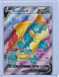 Pokemon Drednaw V ULTRA RARO Champion’s Path Arte Completo Plata Holo Lámina 069/073 - Imagen 1 de 2