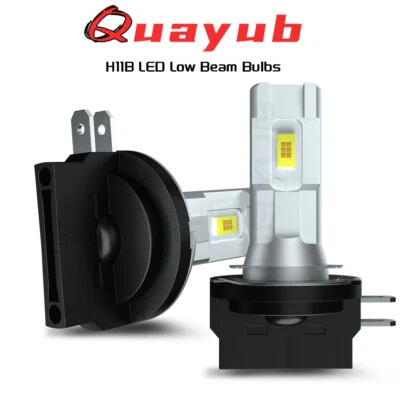 Para para Kia Forte 2010 2011 2012 2013 H11B Led Faro Luces Bajas blanco 6000K Foto 1 de 4