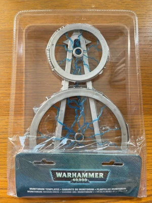 Juego de plantillas Warhammer 40K Munitorum - Games Workshop - Nuevo y precintado 2012 Foto 1 de 3