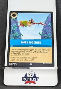 ZUSAMMENARBEITEN ERRATA 1. AUSGABE NM-NEUWERTIG 165/204 Disney Lorcana TCG EN1 - Bild 1 von 1