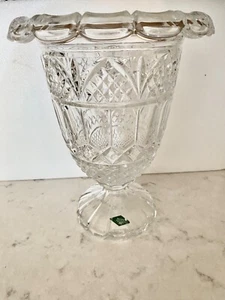 NWT Shannon GODINGER 24% Lead Crystal Wine Champagne Chiller Footed Ice Bucket - Picture 1 of 8