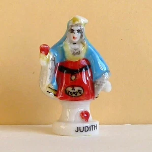 Fève Le Jeu de Cartes - Les Figures Royales - 1998 - Judith Dame de Coeur - Imagen 1 de 1