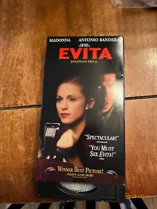 Evita (VHS, 1997) Madonna Antonio Banderas - Picture 1 of 1
