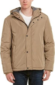 Cole Haan Coat Rain Jacket Beige Khaki Men Sz L NEW NWT AM40 - Picture 1 of 3