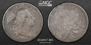 1794 1C LIBERTY CAPPED LARGE CENT  NGC FR DETAILS CORROSION #6516917-001
