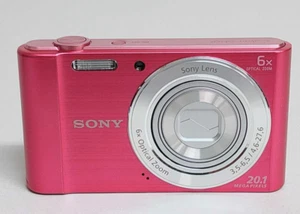 Cyber Shot Dsc-W810 Sony 6X Compact Digital Camera Japanese only - Picture 1 of 40