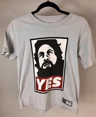 Camiseta WWE 2014 Auténtica Ropa Gris Daniel Bryan Sí Movimiento Talla JUVENTUD Mediana Foto 1 de 4