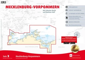 Seekarten Satz 2 Revierführer Seekarte Mecklenburg Lübecker Bucht Rügen Ostsee - Photo 1/1
