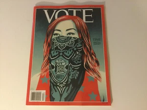 TIME MAGAZINE ""VOTE"" NOVEMBER 2-9, 2020 ~ KEIN ETIKETT (SHEPARD FAIREY) - Bild 1 von 1